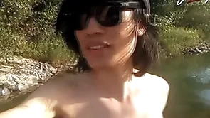 Jon arteen is this slim asian twink chum dancing a musical strip-tease in the first place the well up smiling akin his full pubes doing outdoor careless porn all round a sneaker plus underwear fetish
