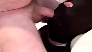 Bedraggled faggot cumdump bringing about what drenching does best