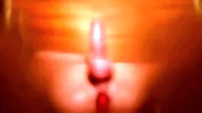 Bushwa gets hard and explodes from anal prostate stimulation