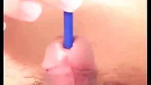 009 cock sounding and jerk wanting