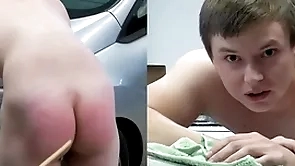 A straight student is punished for not prolongation his car